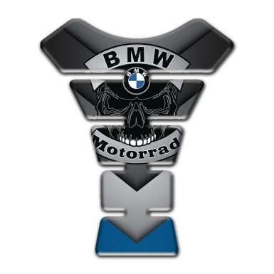 BMW Motorrad Premium Quality Tank Guard Pads Skull logo Type 