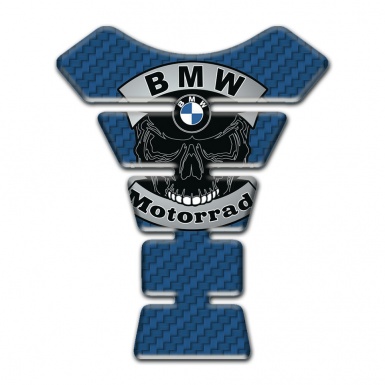 BMW Tank Protector Motorrad Edition Navy Blue Carbon Base 
