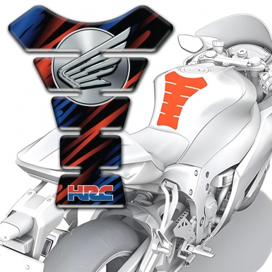 Honda Tank Fuse Blue Red Paints Base HRC edition 