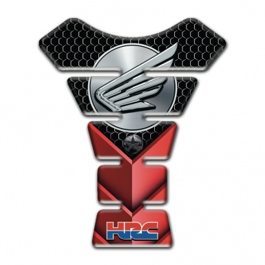 Honda Motorbike Tank Pad Silicone Sticker HRC Edition 