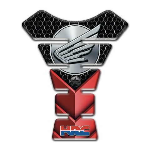 Honda Motorbike Tank Pad Silicone Sticker HRC Edition 