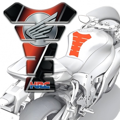Honda HRC Tank Guard Pads Anti Slip Sticker High End Edition 