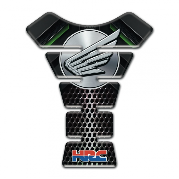 Honda Tank Fuse dark Perforated Design HRC Style 