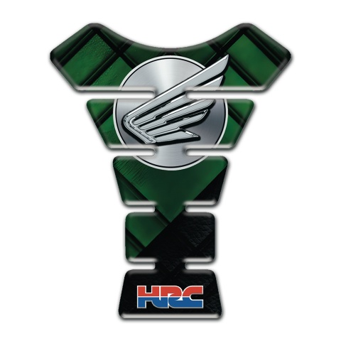 Honda Tank Protector HRC Version Green Black Base 
