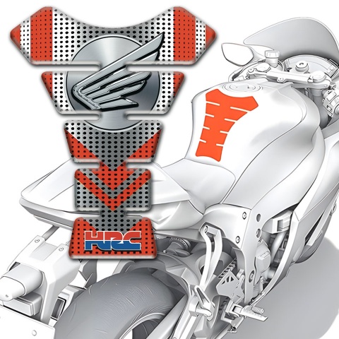 Honda Tank Guard Pads High-Quality  Vision Wings Logo Design 