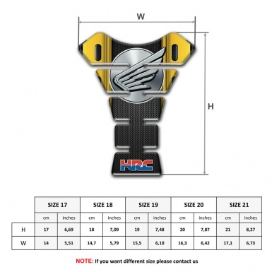 Honda Tank Fuse Wings logo Effect HRC Edition 
