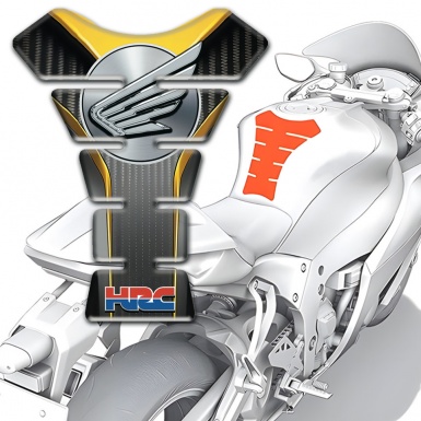Honda Tank Guard Pads Fly Logo effect HRC Version 