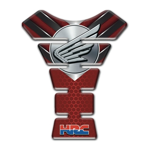 Honda Tank Pad Protector Red Black Design HRC Version 