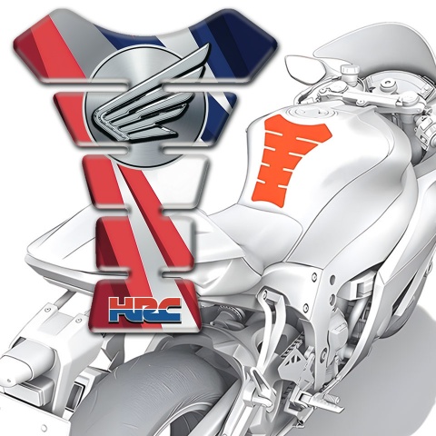 Honda Tank Pad Motorbike Unique Decoration 