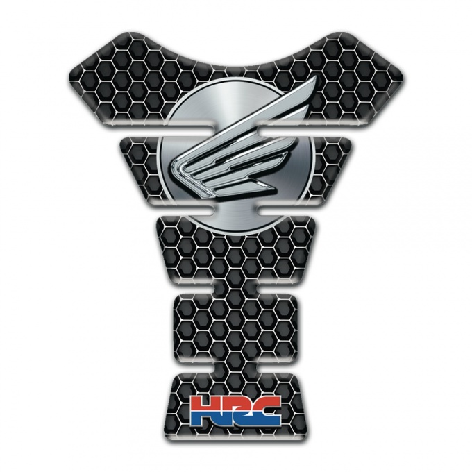 Honda Tank Guard Pads Perforated Metal Style HRC model 