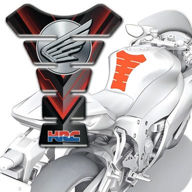 Honda Tank Protector Wngs Logo Design HRC Style 