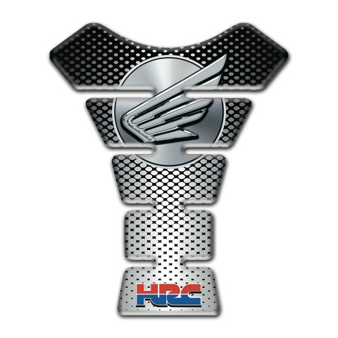 Honda Tank Guard Pads Stylish base Decoration Grey Logo