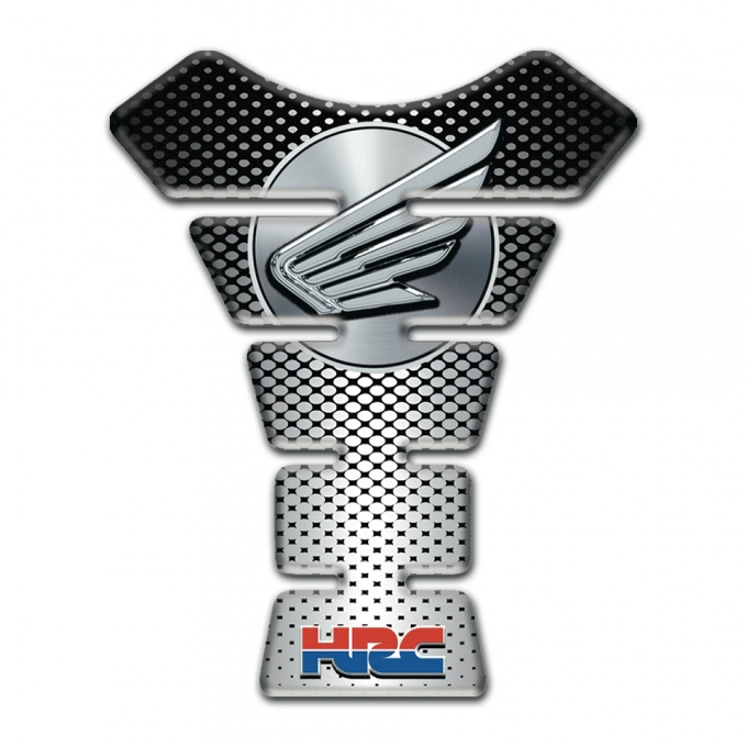 Honda Tank Guard Pads Stylish base Decoration Grey Logo