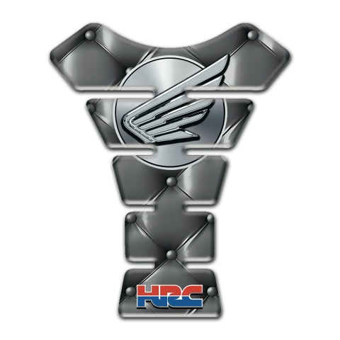 Honda Tank Fuse HRC Style Grey Leather Effect 