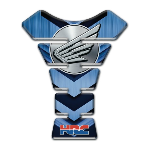Honda Tank Protector Navy Blue with Black Base Grey Logo 