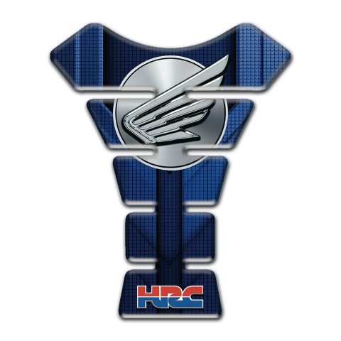 Honda Tank Guard Pads Blue Black Nuance Print HRC Edition 