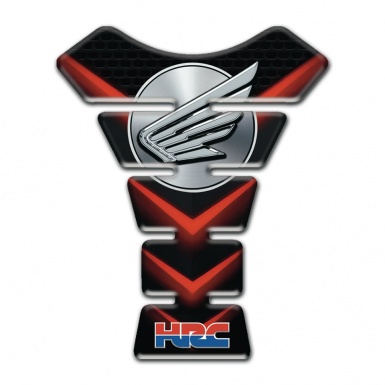 Honda Tank Fuse Red V Shape Stripes Edition 