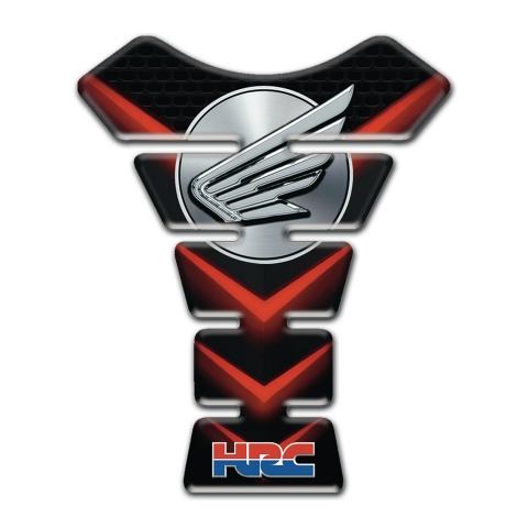 Honda Tank Fuse Red V Shape Stripes Edition 