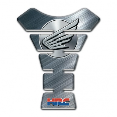 Honda Tank Protector Brushed Metal Design 
