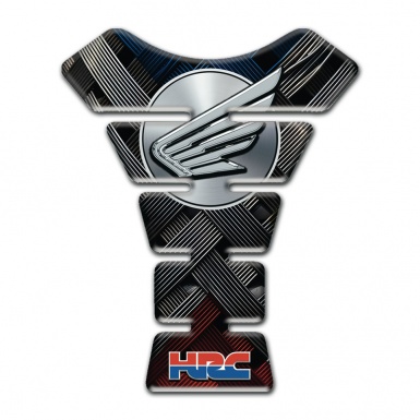 Honda Tank Pad Motorbike Crossed Dark Details HRC Edition 