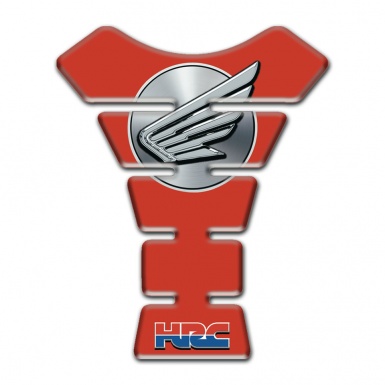 Honda Tank Pad Protector Red Base HRc Style 
