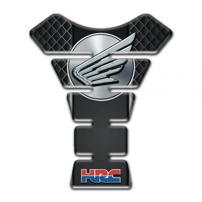Honda Tank Pad Motorbike dark Mesh Style 