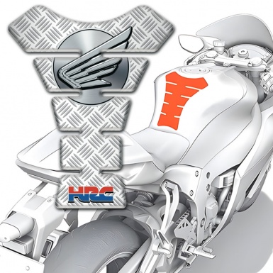 Honda Tank Pad Motorbike Grid Style 