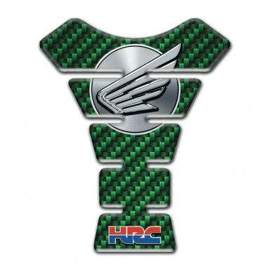 Honda Tank Guard Pads Green Carbon Design 