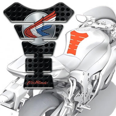 Honda Tank Protector Holes Base Design 