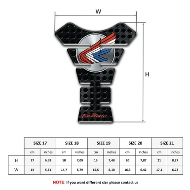 Honda Tank Protector Holes Base Design 