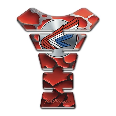 Honda Tank Pad Protector Red paints Design 
