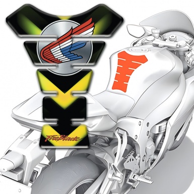 Honda Tank Guard Pads Anti Slip Sticker Fire Blade edition 