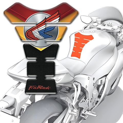 Honda Tank Fuse Racing Edition Fire Blade Style 