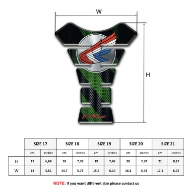 Honda Tank Guard Pads Stylish Vision Fire Blade Style 