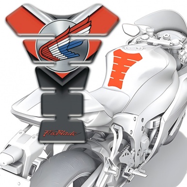 Honda Tank Pad Motorbike Fire Blade Edition