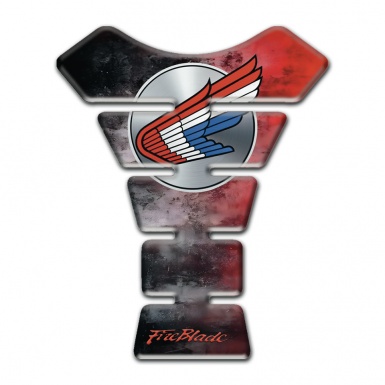 Honda Tank Fuse Mixed color Print Wings Logo Style 