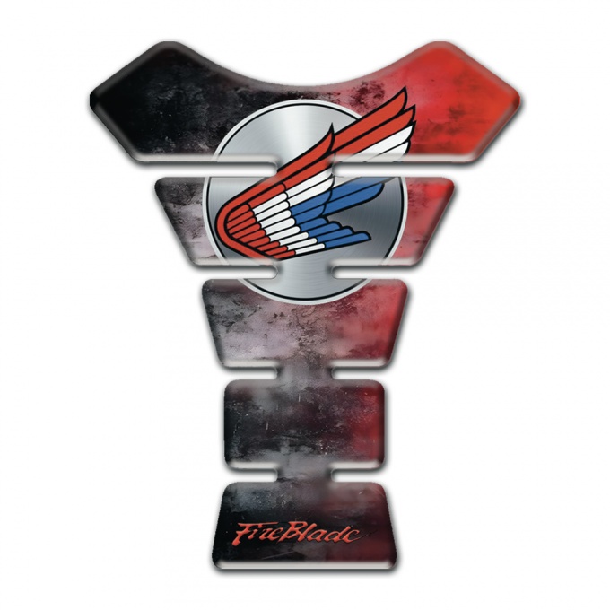 Honda Tank Fuse Mixed color Print Wings Logo Style 