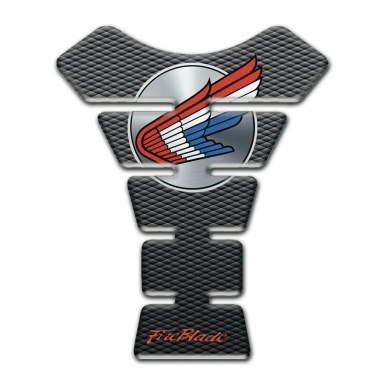 Honda Tank Guard Pads Premium Quality Edition fire Blade Design 
