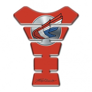 Honda Tank Fuse Red Print Colorful logo Fire Blade Style 