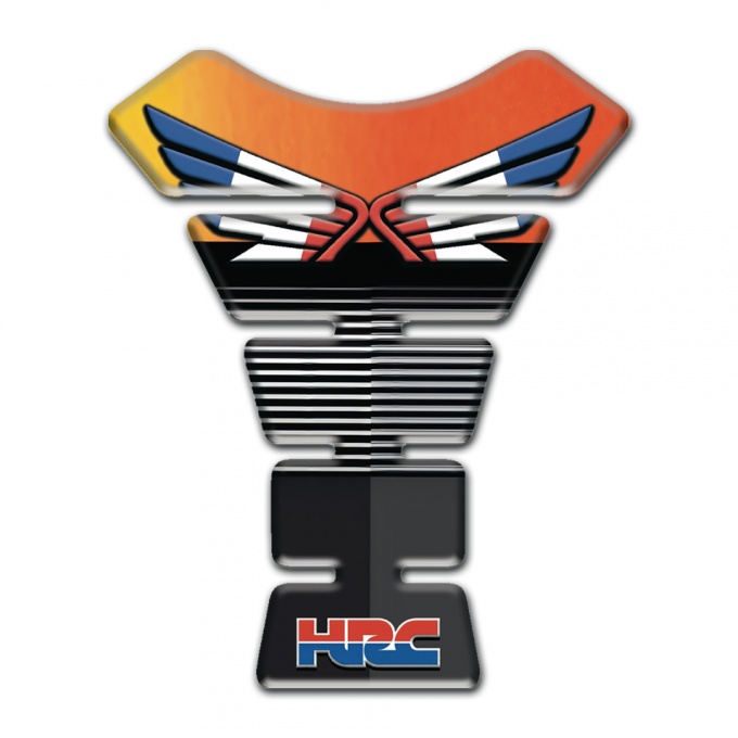 Honda Tank Protector Premium Quality Silicone Sticker HRC Type 