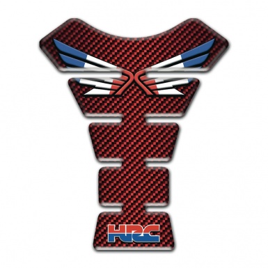 Honda Tank Protector red carbon Edition HRC Model 