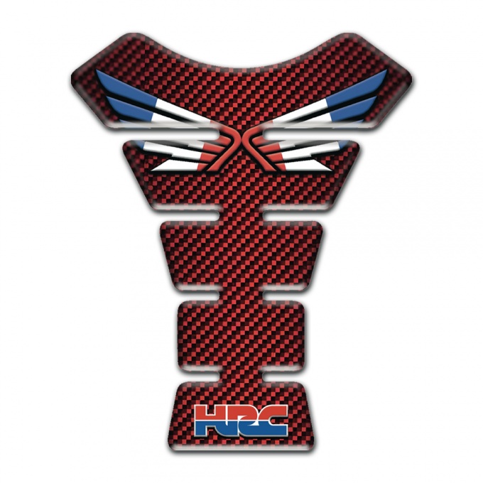 Honda Tank Protector red carbon Edition HRC Model 