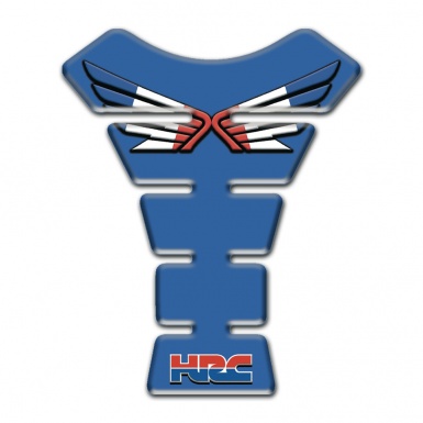 Honda Tank Protector Blue Design HRC Variant 