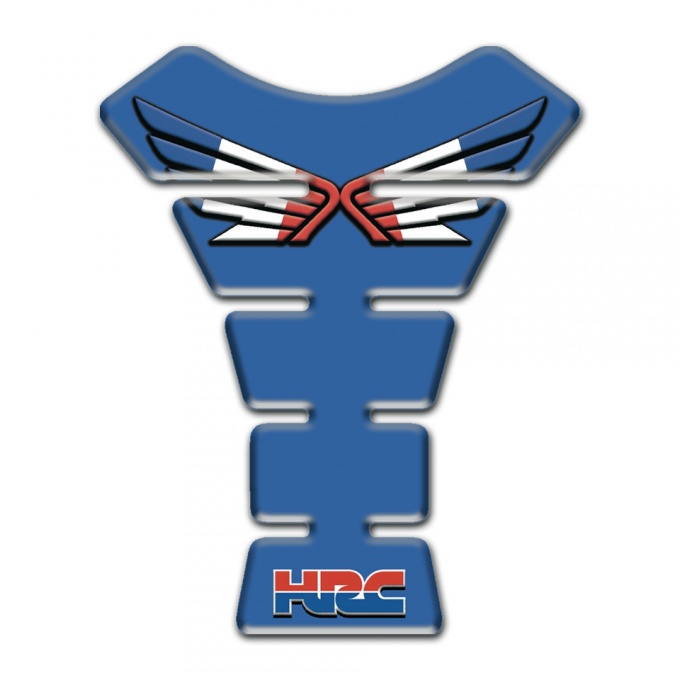 Honda Tank Protector Blue Design HRC Variant 