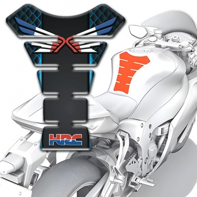 Honda Tank Protector Neon Grid motif HRC Model
