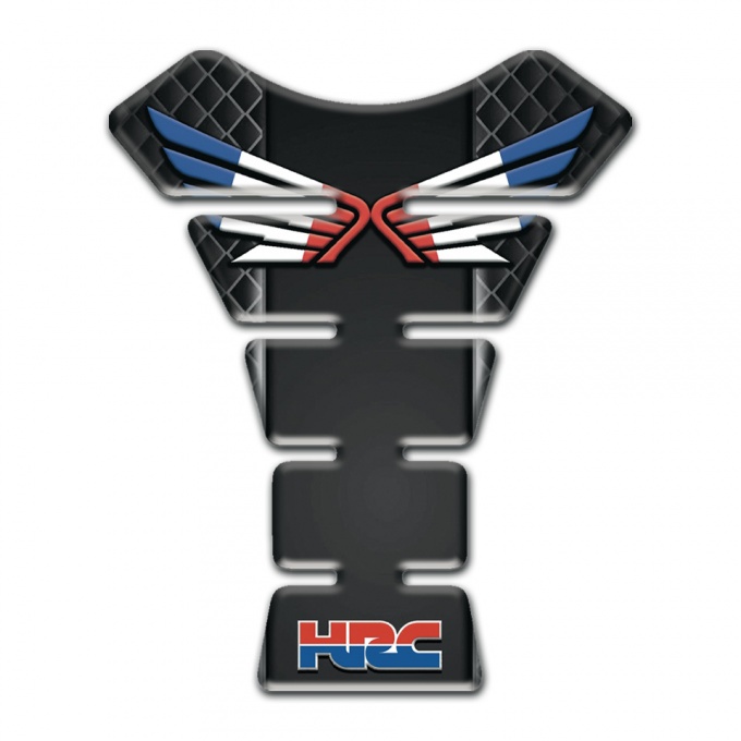 Honda Tank Guard Pads Dark Grid Motiff HRC Model 