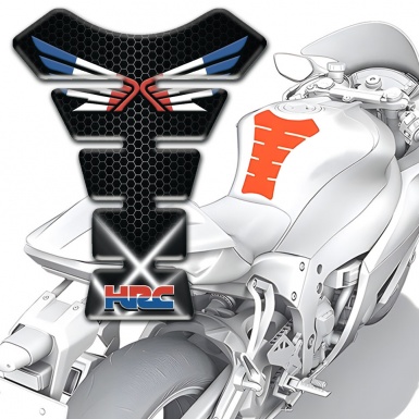 Honda Tank Pad Motorbike White Lights Edition 