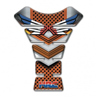 Honda Tank Pad Motorbike Copper color Motive 