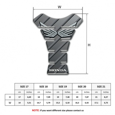 Honda Tank Protector Anti Slip Sticker Best Edition 