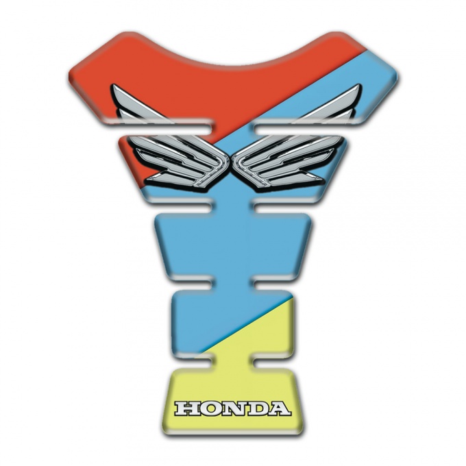 Honda Tank Fuse Fresh Colors Design Silver logo Edition 
